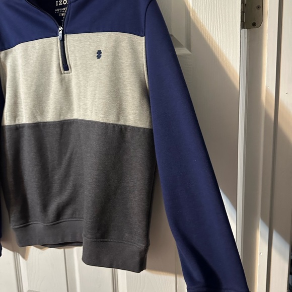 Mens IZOD Advantage Performance Long Sleeved Pullover - Picture 7 of 14